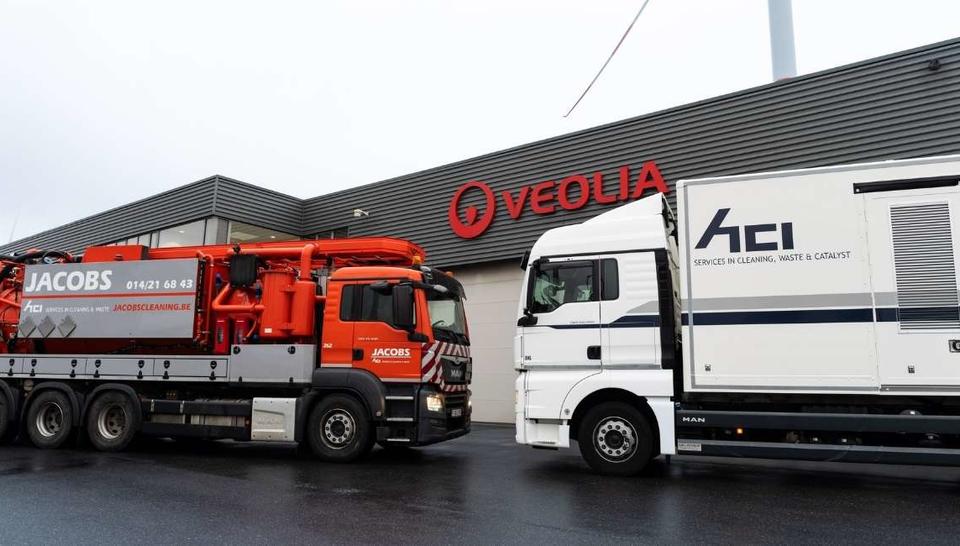 Vrachtwagens HCI & Jacobs, Veolia