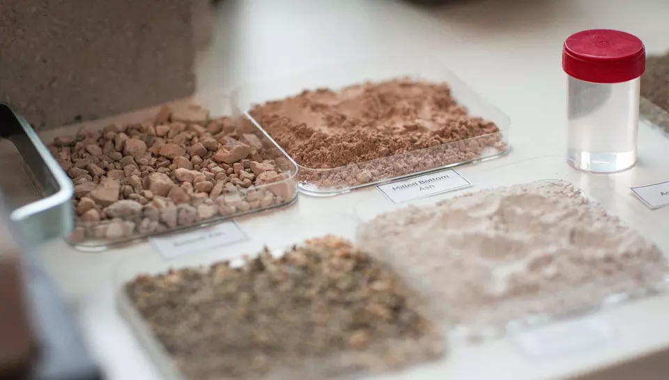Grondstoffen voor het AshCycle-project