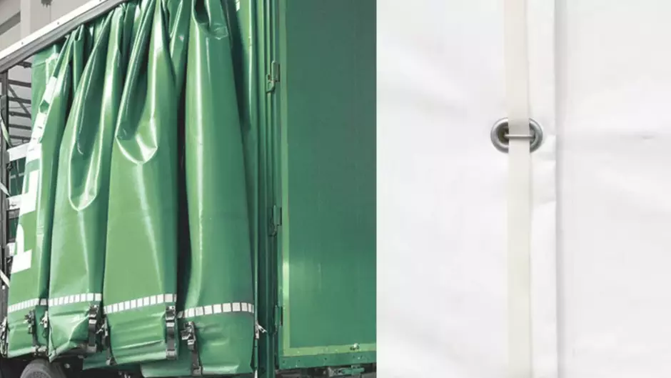 pvc-zeil vrachtwagen