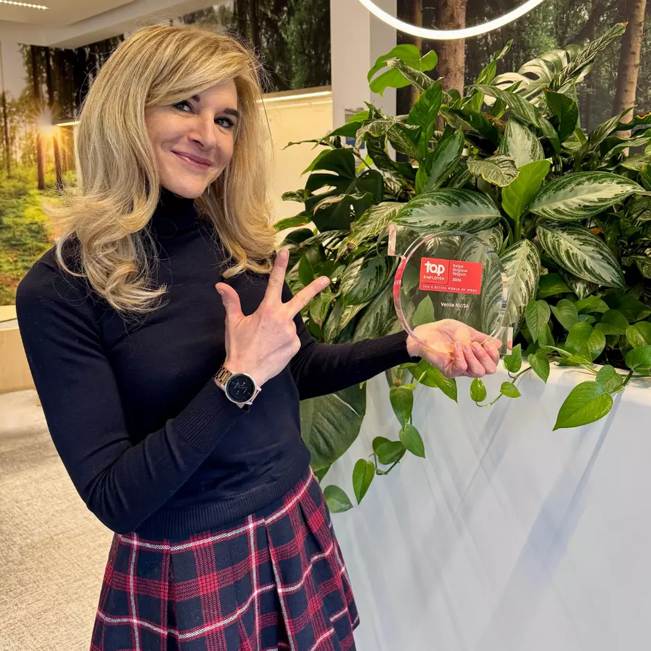 Marie Kokot met Top Employer-trofee 2026